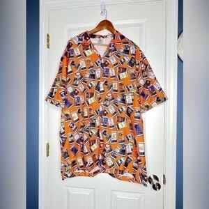 Associated Premium Detroit Tigers MLB Adult 2XL Short Sleeve Hawaiian Shirt XXL